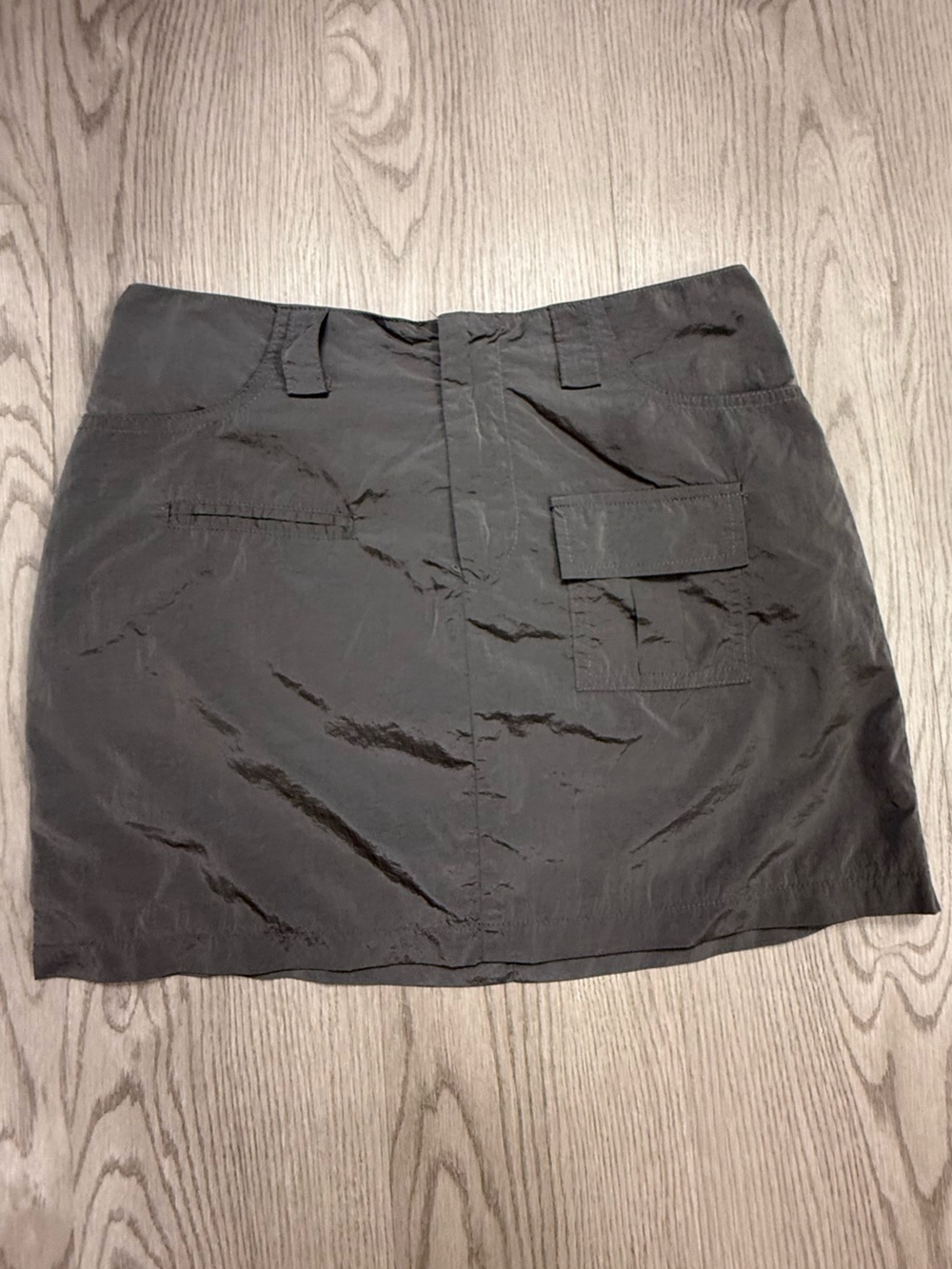 Princess Polly Charcoal Grey Mini Skirt with Utility Pocket